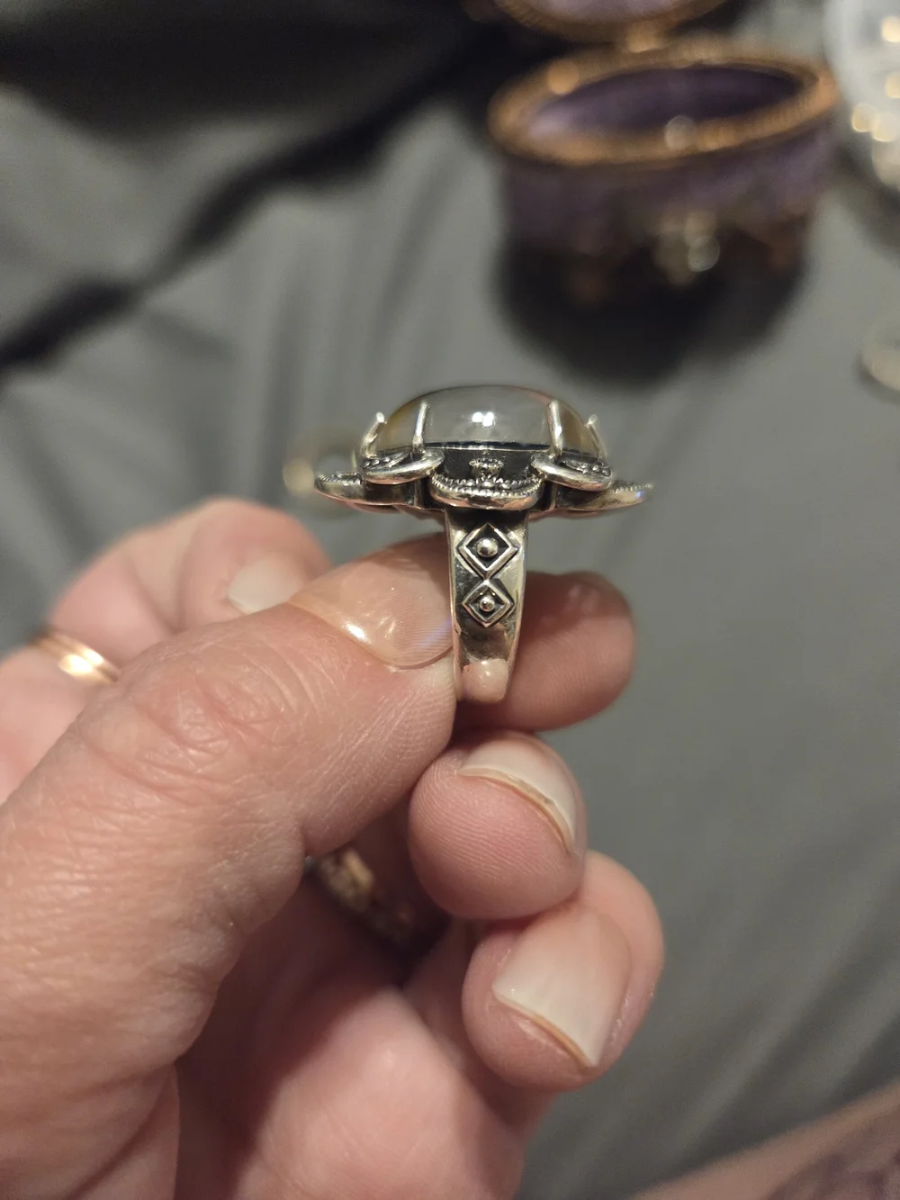 Vintage Inspired Mood Ring